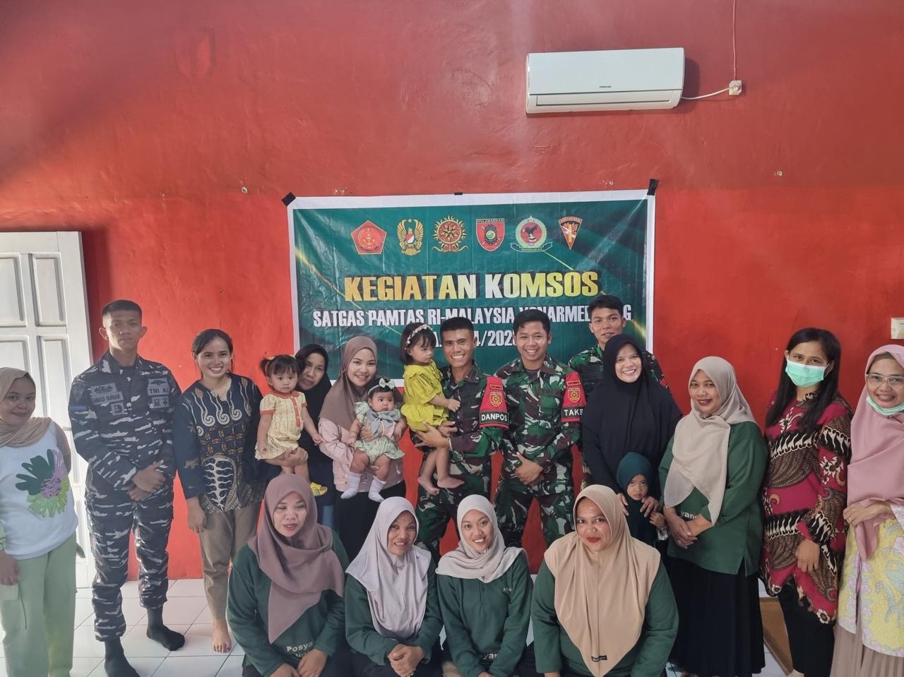 Atasi Penyakit Parotitis, Satgas Pamtas Gelar Layanan Kesehatan di Perbatasan RI-Malaysia