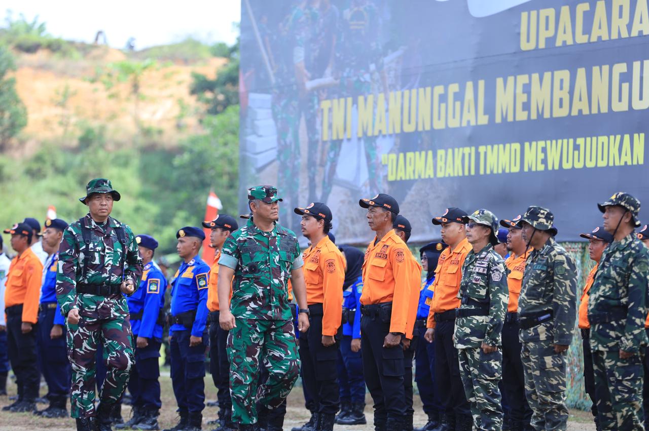 Wakasad Tutup TMMD Ke-122 di Kutai Kartanegara