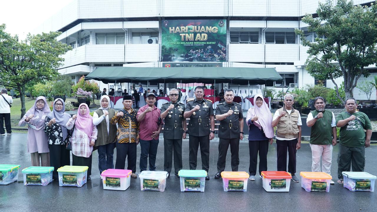 Kodam VI/Mlw : Laksanakan Bakti Sosial pada Hari Juang TNI AD ke-79