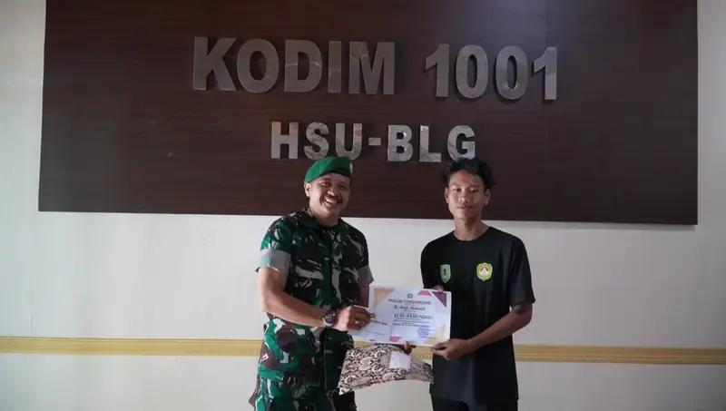Dandim 1001 Sekaligus Ketua Pertina HSU, Berikan Apresiasi Prestasi Atlet Pada Kejuaraan Tinju Piala Danrem Cup 2024