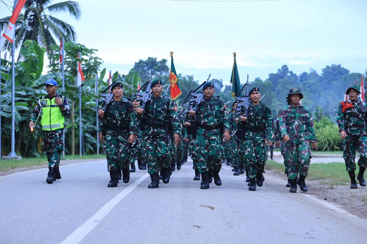 Kodam VI/Mulawarman : Gelar Upacara Hari Juang Infanteri ke-76 di Sangasanga