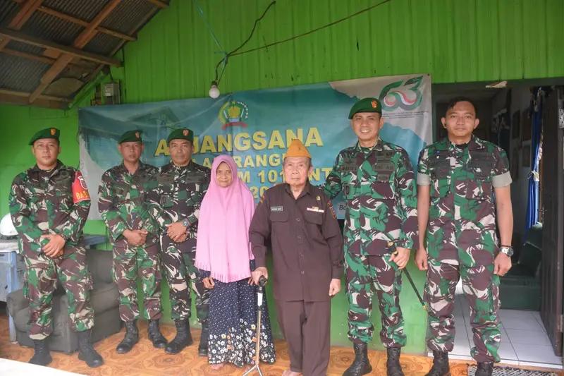 Anjangsana Kodim 1006/Banjar Menyasar Veteran dan Warakawuri