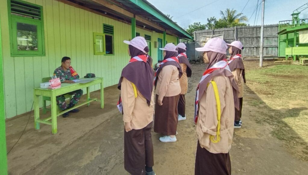 Babinsa Koramil 13/Barong Tongkok Menjadi Juri LKBB