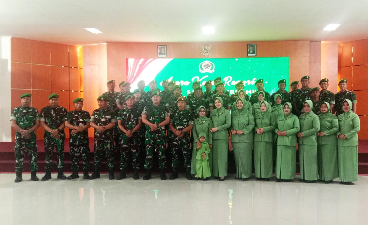 Dandim 0906/Kkr Pimpin Acara Korps Raport Pindah Satuan
