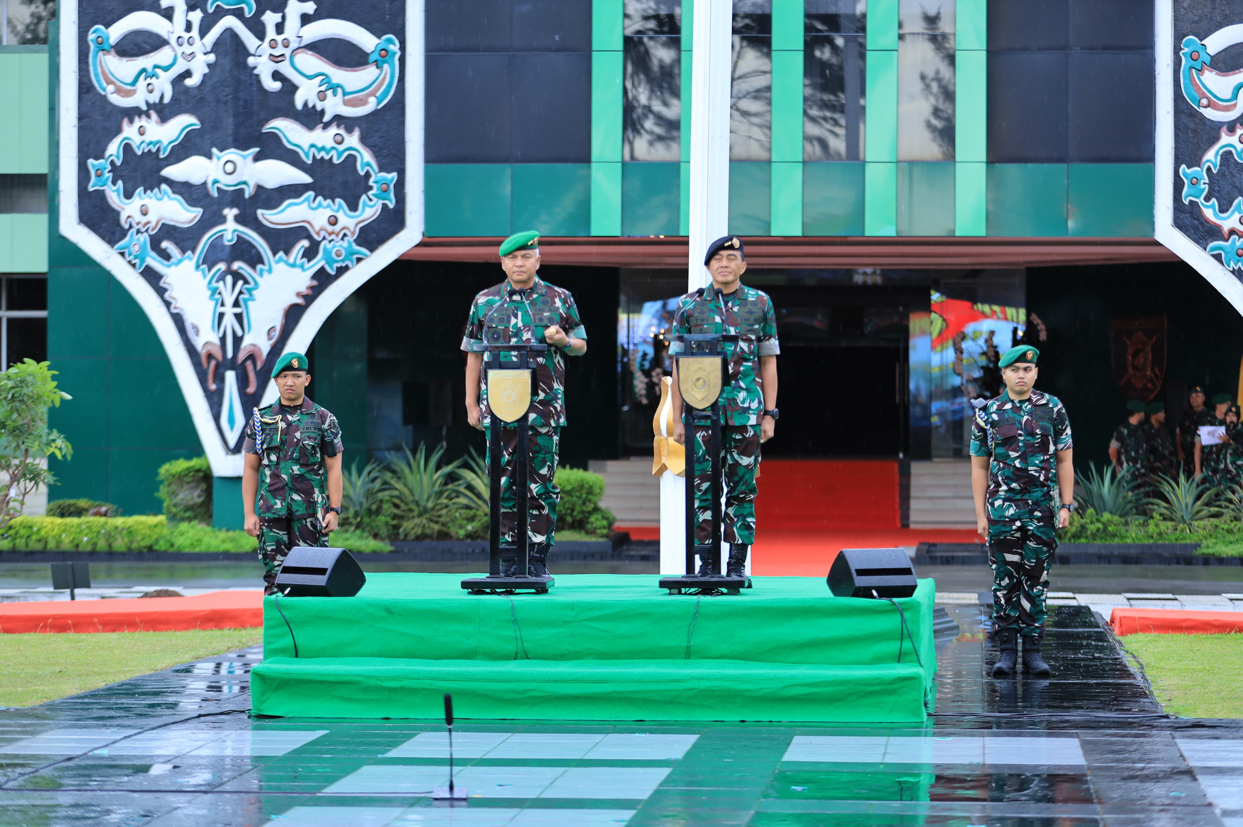 Lepas Sambut Pangdam VI/Mulawarman: Tonggak Baru Kepemimpinan Menuju Pengabdian Terbaik