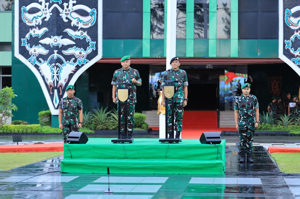 Lepas Sambut Pangdam VI/Mulawarman: Tonggak Baru Kepemimpinan Menuju Pengabdian Terbaik