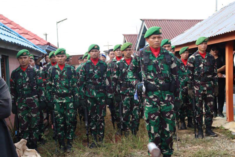 Wujud Penghormatan Terakhir Kodim 0910/Malinau Gelar Upacara Pemakaman Militer