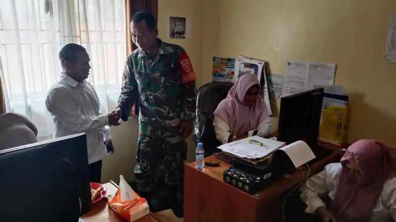 Babinsa Koramil 1010-04/Binuang Jalin Sinergitas dengan Aparatur Desa