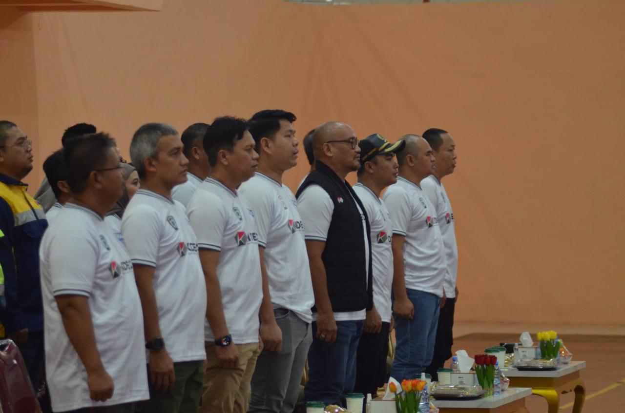 Dandim 0904/Paser Hadiri Pembukaan Kideco Futsal CUP V Student Turnament