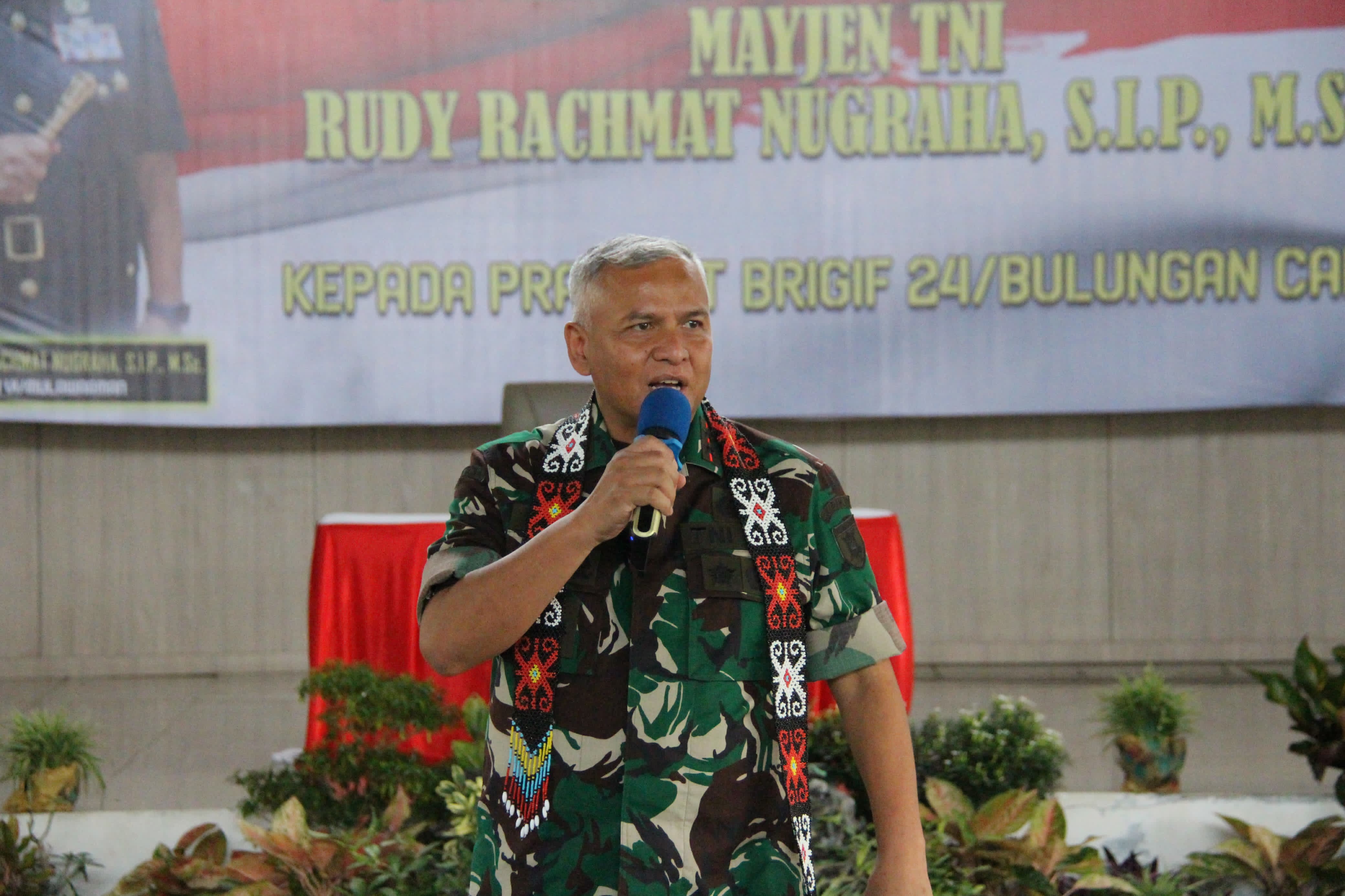 Pangdam VI/Mulawarman Di Brigif 24/BC: Prajurit Harus Jagoan