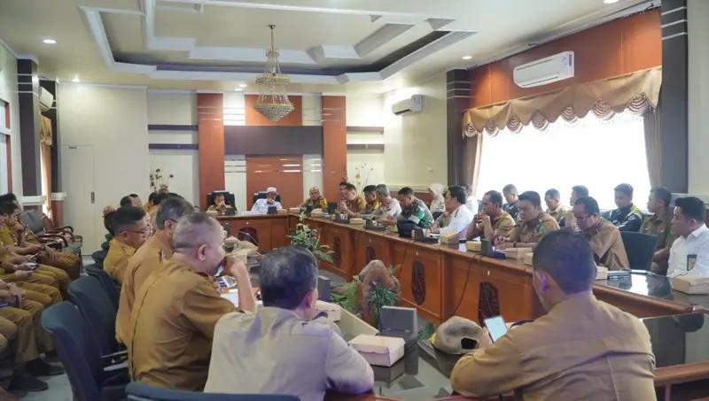 Rapat Koordinasi Kesiapan Pelaksanaan Haul Ke-1 KH Asmuni (Guru Danau)