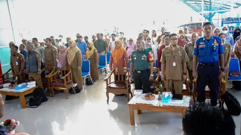 Babinsa Koramil 0908-01/Loktuan Hadiri Musrenbang Tingkat Kelurahan