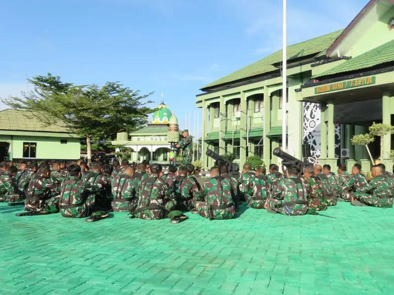 Kodim 1010/Tapin Siap Dukung Program Pemerintah Tahun 2025