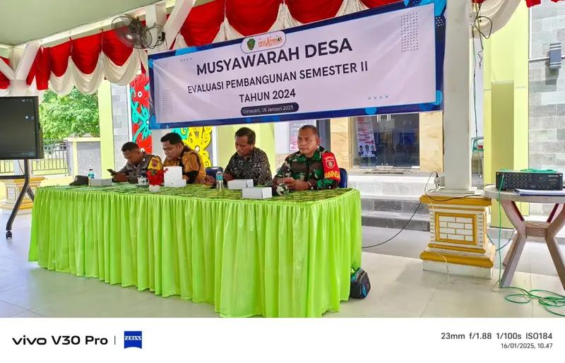 Peduli Kemajuan Wilayahnya, Babinsa Girimukti Hadiri Musdes