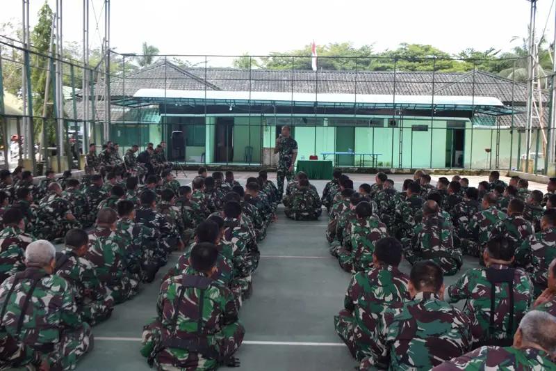 Kodim 1005/Barito Kuala Gelar Upacara Bendera Dilanjutkan Jam Komandan