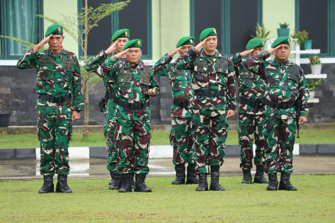 Dandim 0903/Bulungan Hadiri Upacara 17an di Makorem 092/Maharajalila
