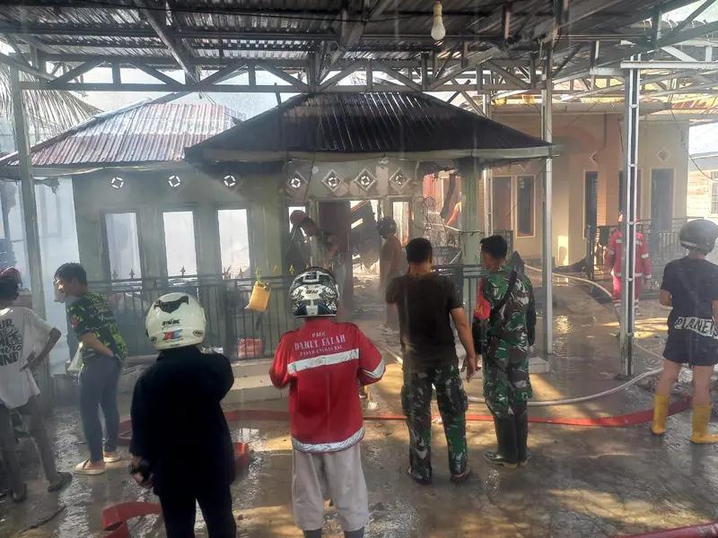 Kebakaran Hanguskan Dua Rumah di Amuntai, Tidak Ada Korban Jiwa