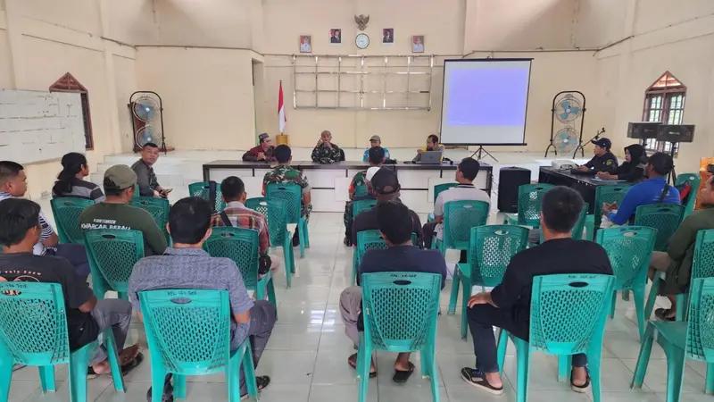 Guna Mendukung Program Pemerintah, Kasdim 0902/Berau Hadiri Rapat Pembentukan Brigade Pangan di Kecamatan Sambaliung