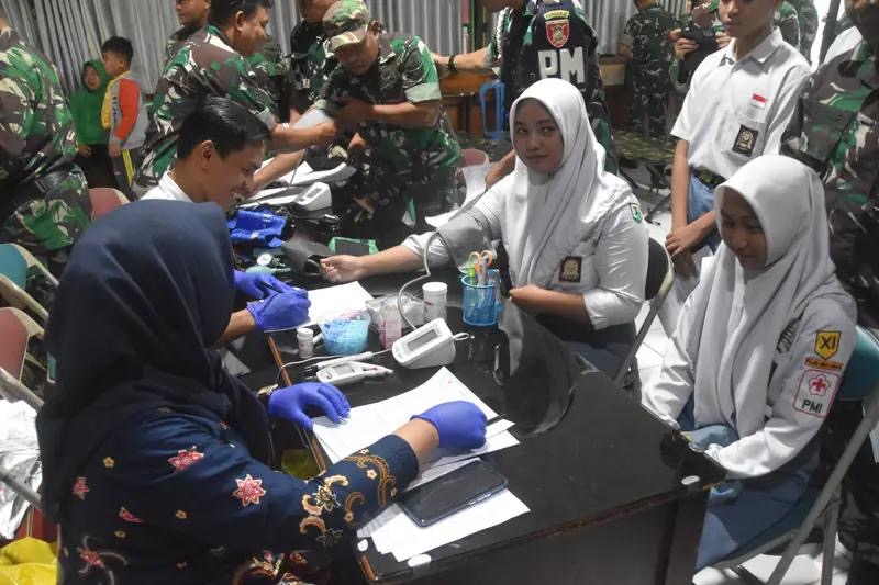 Kegiatan Kemanusiaan Persit KCK: Donor Darah untuk Masyarakat Hulu Sungai Selatan