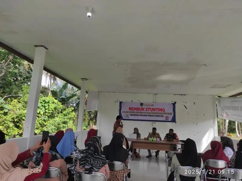 Babinsa Tanjung Hadiri Rembuk Stunting,Penanganan dan Pencegahan Stunting