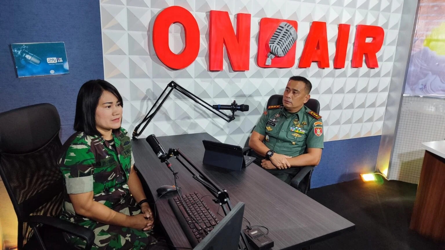 Melalui Podcast Dandim 0902/Berau, Sosialisasikan Penerimaan Prajurit TNI-AD.