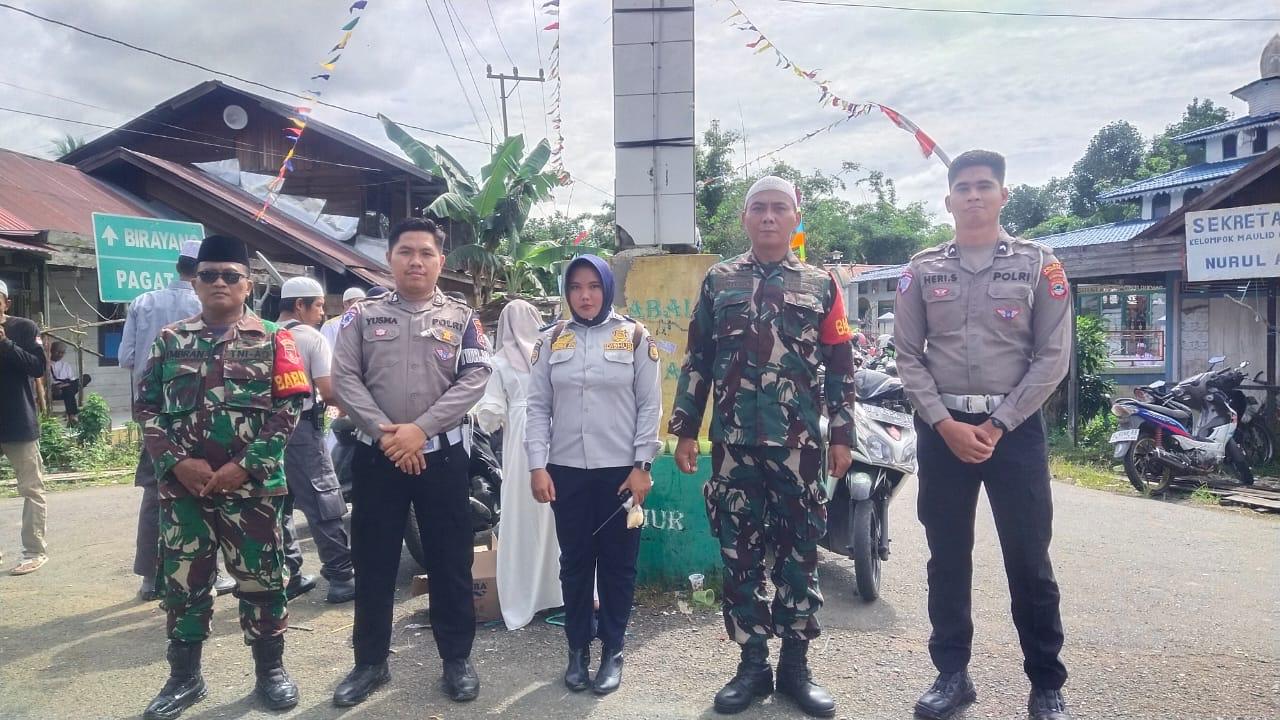 TNI-Polri Bersinergi Amankan Peringatan Keagamaan di Kahakan