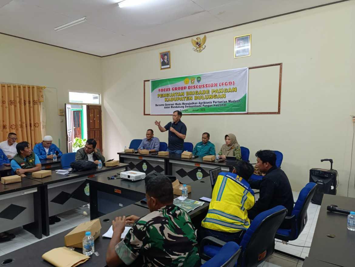 Dukung Penuh Program Pemerintah: Kodim 0903/Bulungan Dampingi Kunjungan Tim Satgas Brigade Swasembada Pangan di Bulungan