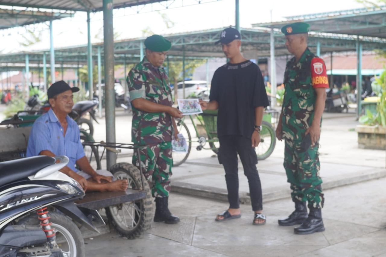 Babinsa Senaken Ajak Warganya Untuk Menjadi Prajurit TNI AD