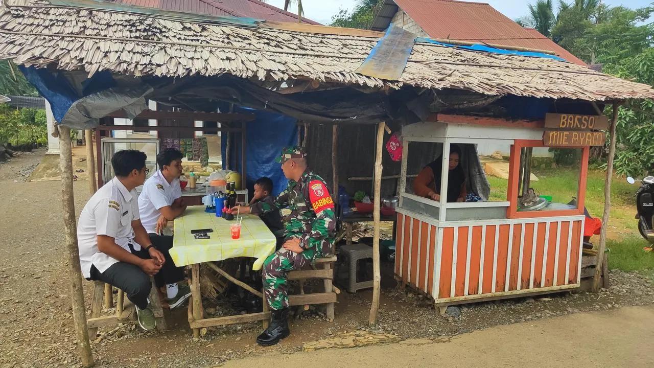 Komsos Personal Kodim 1009/Tanah Laut Kampanyekan Pendaftaran Tamtama PK TNI AD