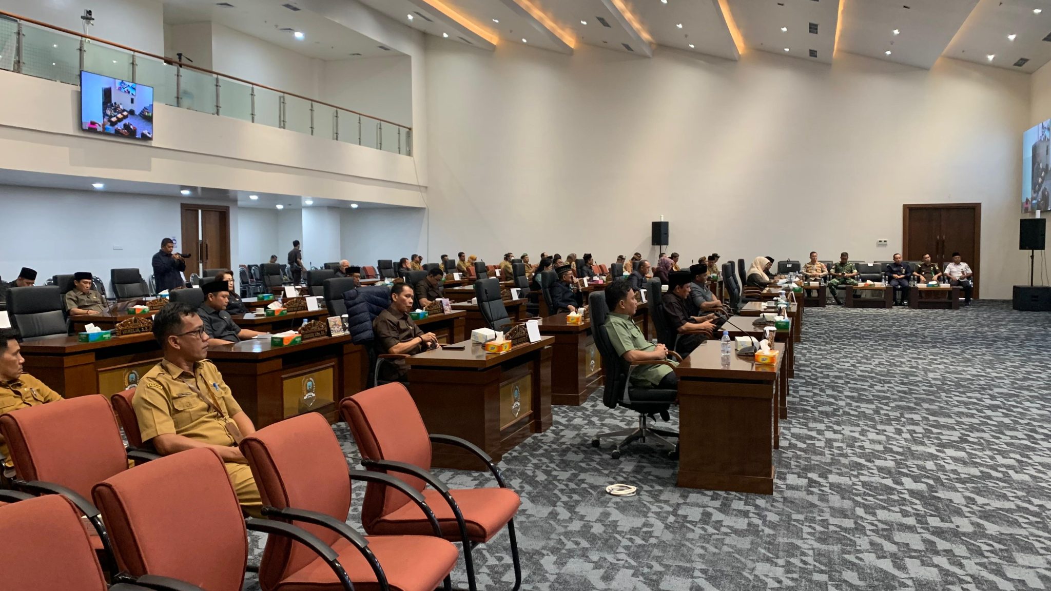 Kasrem 092/Maharajalila Hadiri Rapat Paripurna ke-5 Masa Persidangan II Tahun 2025