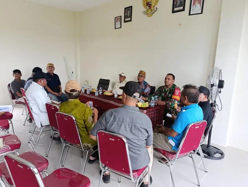 Babinsa Hadiri Musyawarah Pembentukan Pengurus Pokmas