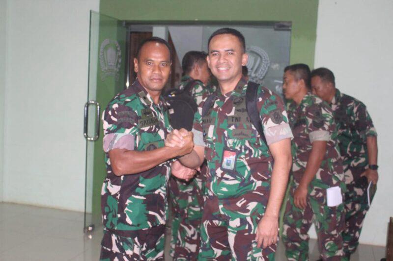 Kodim 1009/Tanah Laut Menerima Kunjungan Kerja Tim Pengawasan Dan Pemeriksaan Audit Itdam VI/Mulawarman