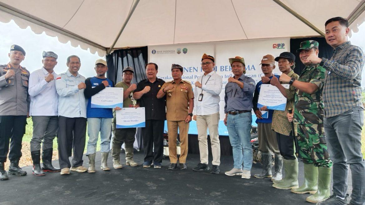 Panen Bersama Komoditas Padi dengan Pupuk Organik MA-11 di Desa Panca Agung: Dukung Pengendalian Inflasi Pangan 2025