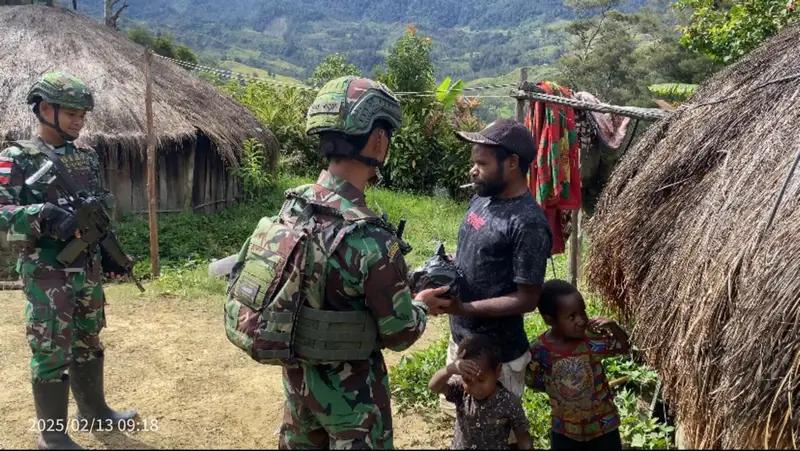 Satgas Yonif 614/RJP Pos Tima Berkomitmen untuk Meningkatkan Kesejahteraan Masyarakat di Papua Pegunungan
