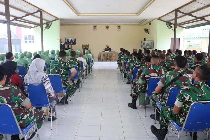 Sebagai Sarana Kedekatan Pimpinan dan Bawahan, Dandim 0913/PPU Berikan Jam Komandan