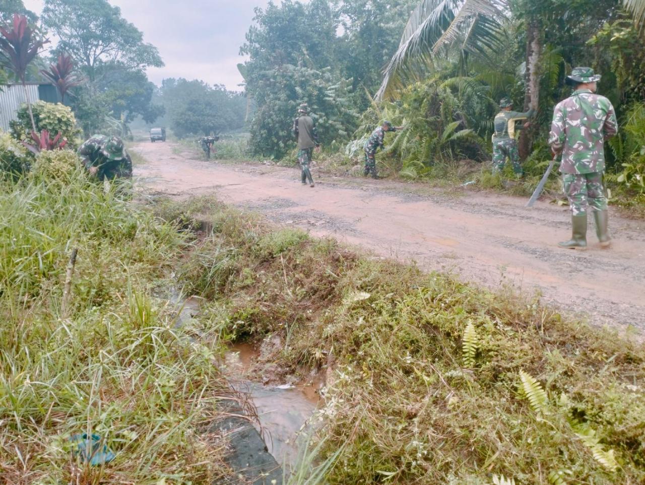 Maksimalkan Pengerjaan,Pra TMMD Ke 123 Kodim 0907/Trk Telah Dimulai