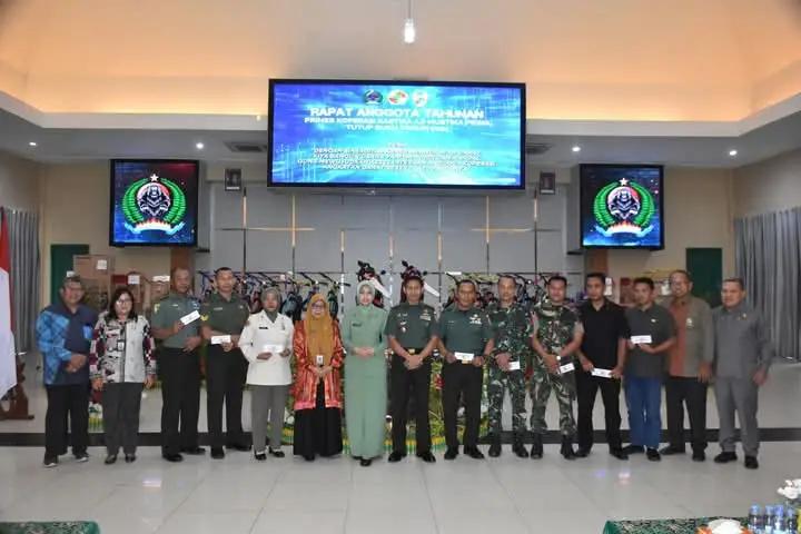 Korem 091/Aji Surya Natakesuma Sukses Gelar Rat Primkop Kartika Aji Mustika Prima