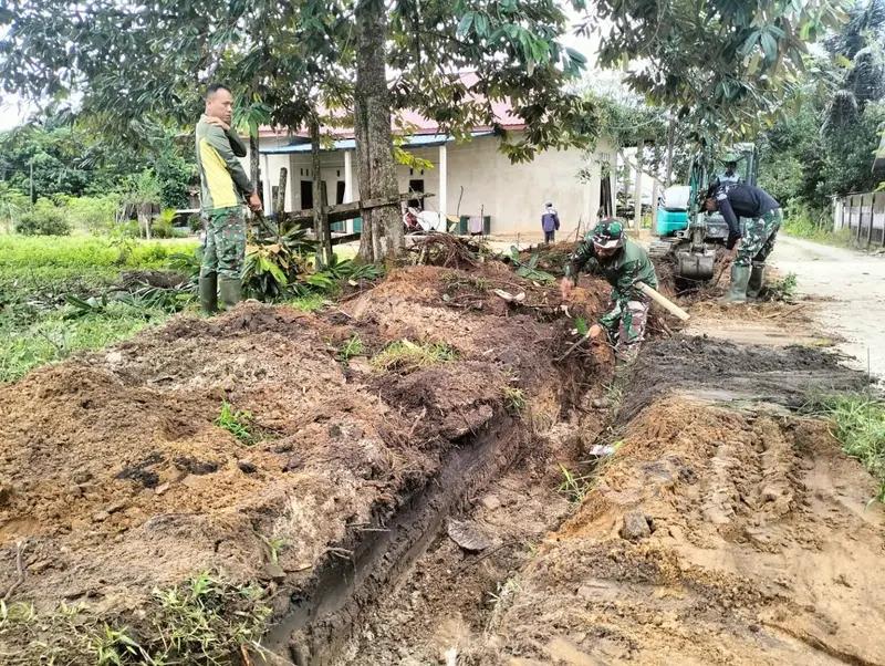 Pra TMMD Kodim 0907/Trk.TNI Semangat Kejar Target Sasaran