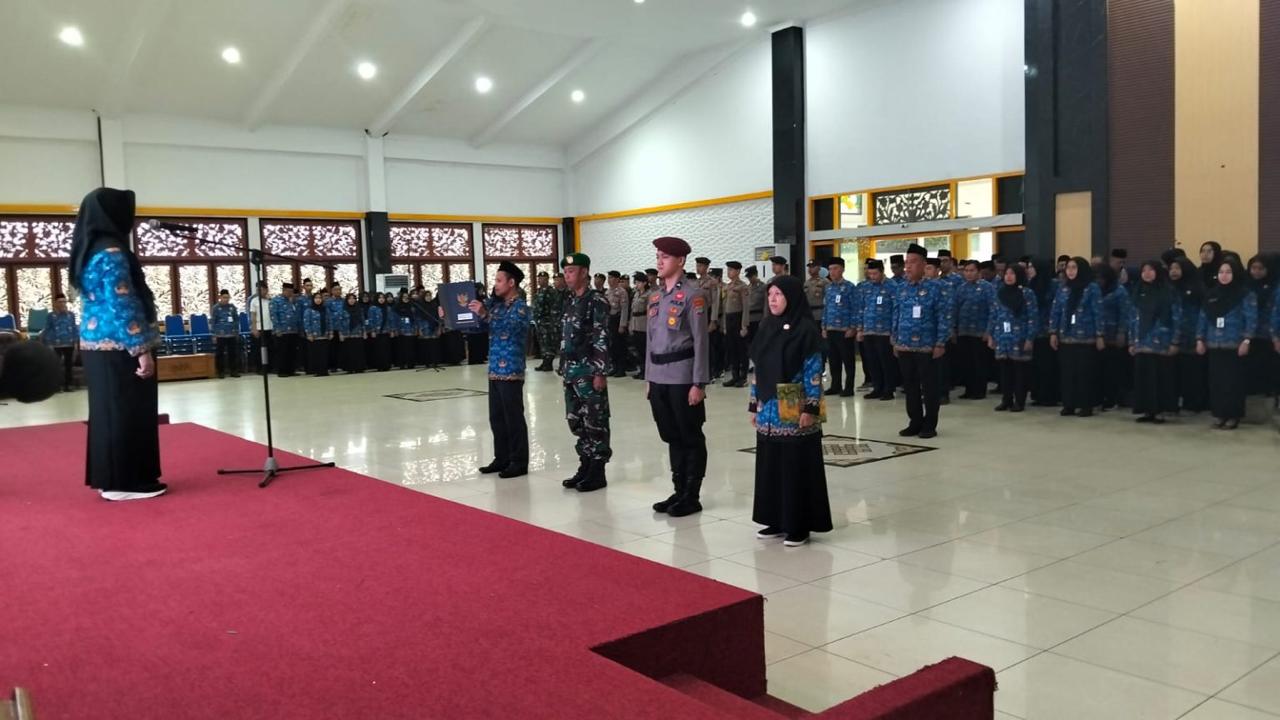 Sinergi dan Kolaborasi ASN Tabalong Tercermin dalam Upacara Hari Kesadaran Nasional