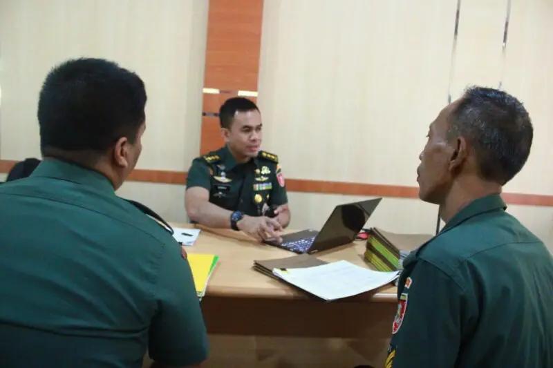 Guna Tertibnya Administrasi, Tim Wasrik Audit Itdam VI/Mlw Kunjungi Kodim 1008/Tabalong