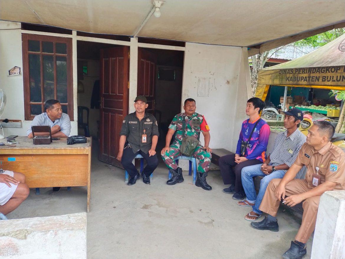 Babinsa Tanjung Selor Hadiri Mediasi Pengelolaan Limbah Sampah