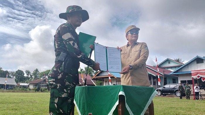 TMMD Ke-123 Digelar di Mahulu, Bupati Bonifasius Belawan Geh: Tanggung Jawab Bersama