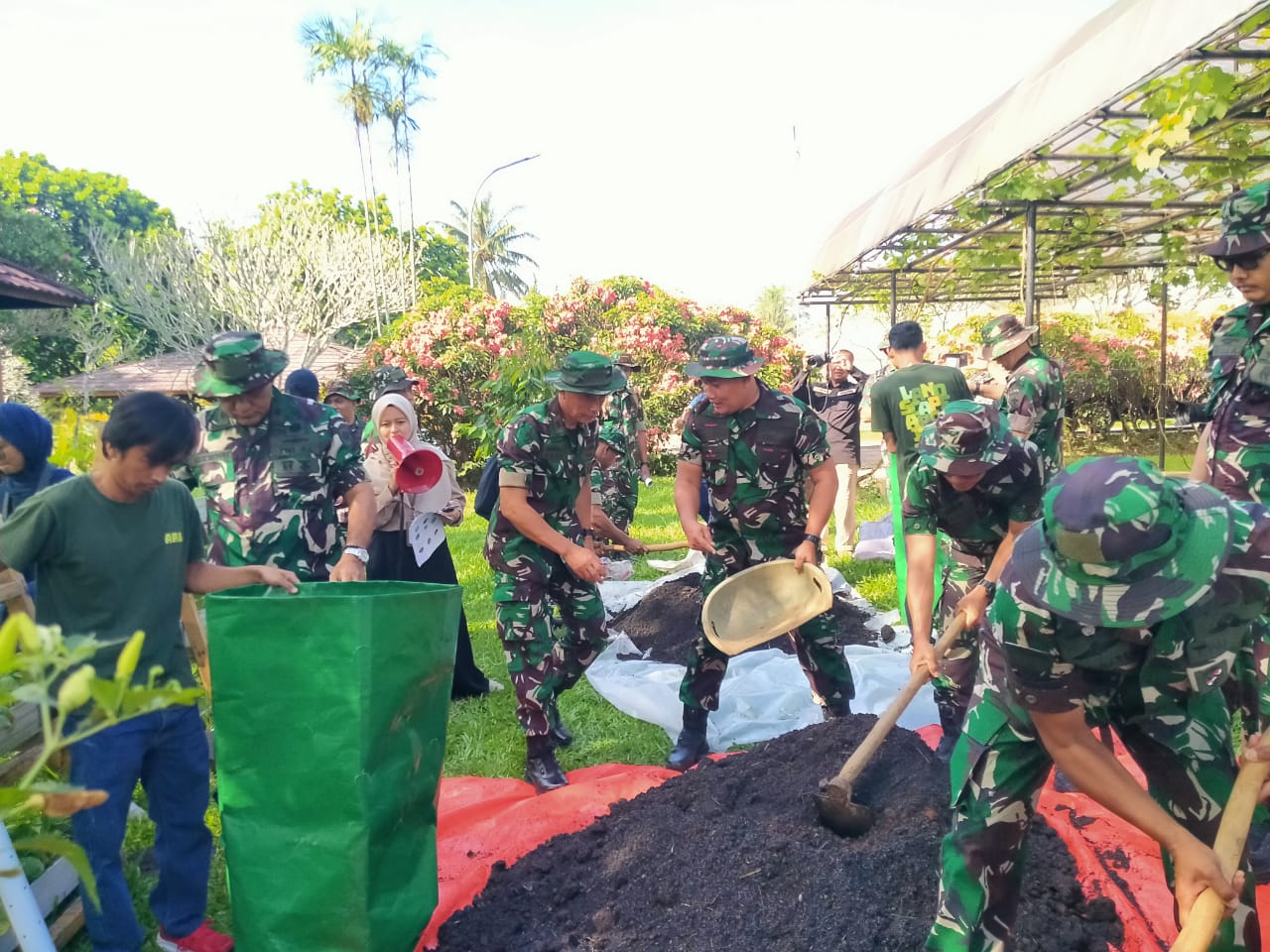 Kodam VI/Mulawarman Perkuat Peran Kompi Produksi dalam Ketahanan Pangan Nasional