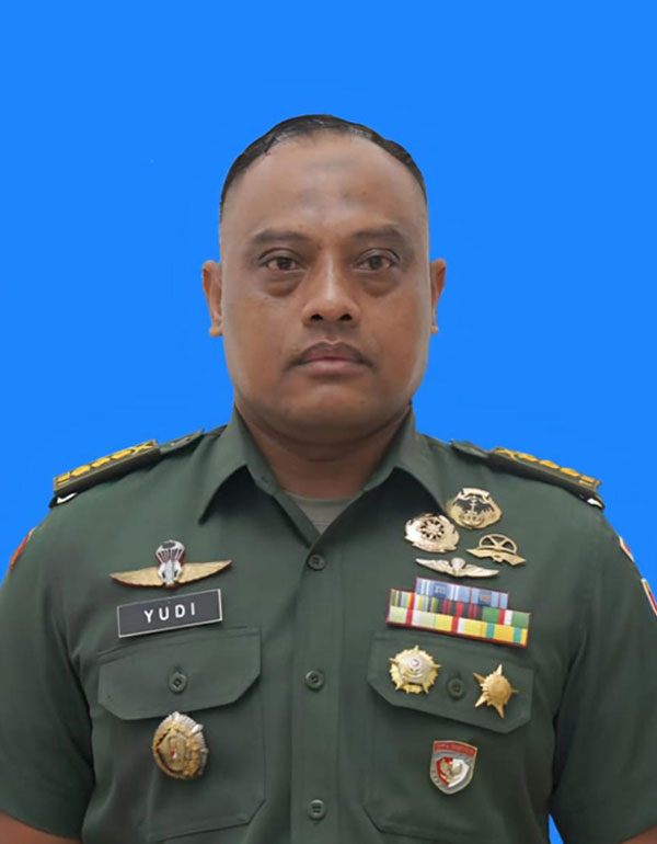 Asintel Kasdam VI/Mulawarman (Kolonel Inf Yudi Purwanto, S.M.)
