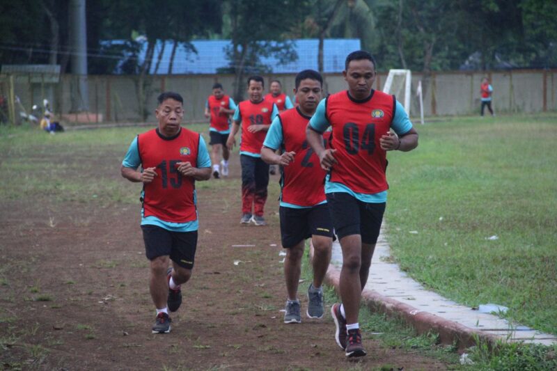 Cek Kemampuan Fisik Prajurit, Kodim 1008/Tabalong Adakan Tes Kesemaptaan Jasmani