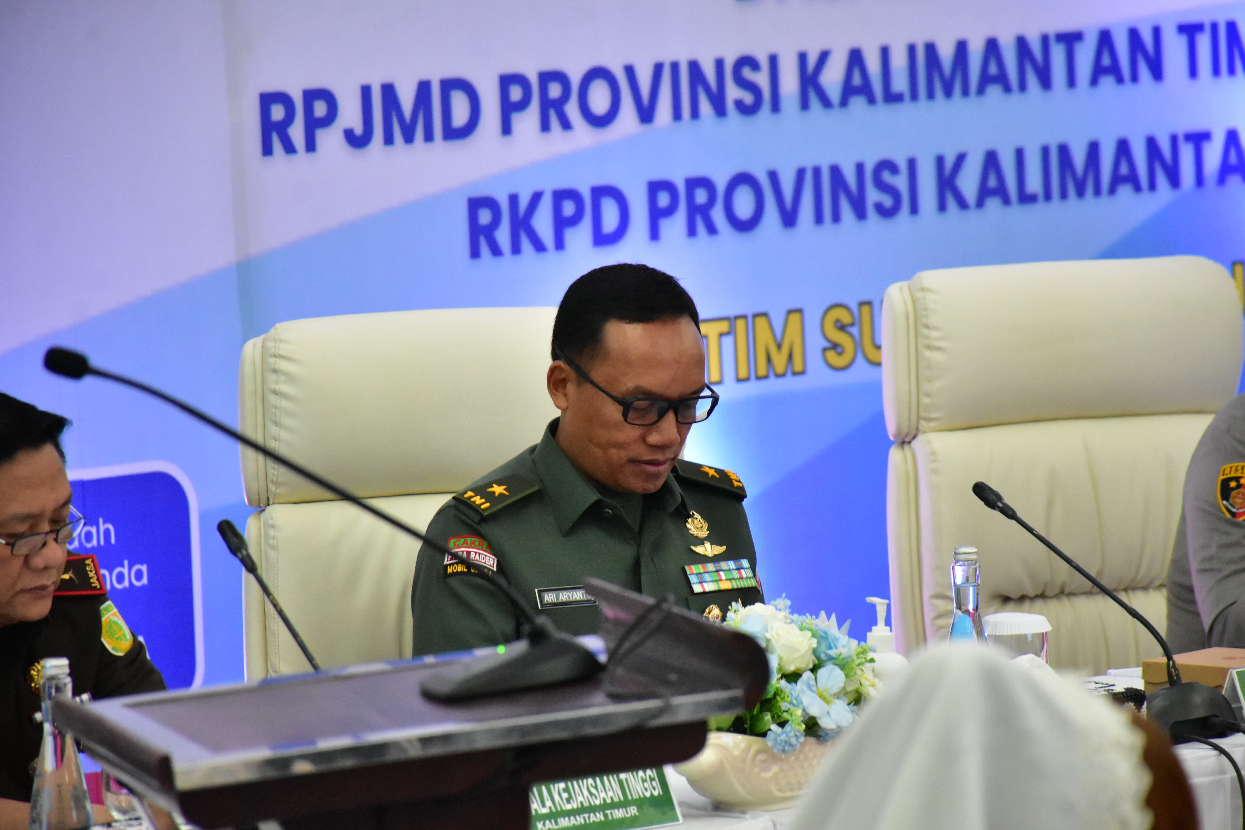 Kodam VI/Mulawarman Hadiri Musrenbang Provinsi Kalimantan Timur Tahun 2025