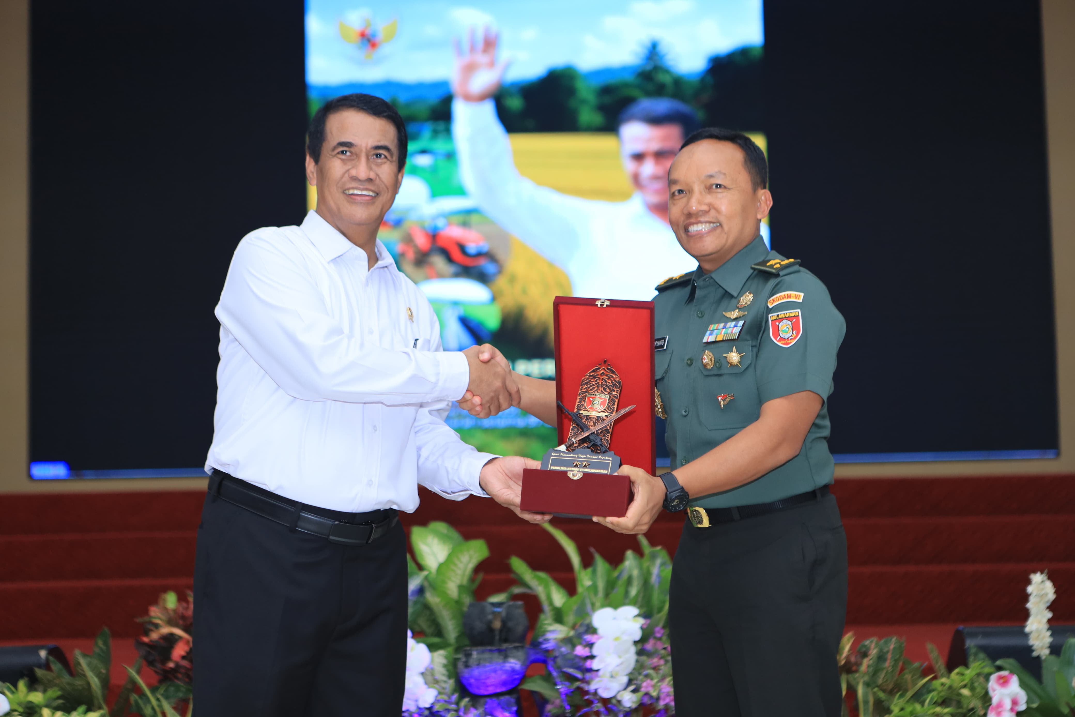 Kodam VI/Mulawarman Dukung Percepatan Swasembada Pangan di Kalimantan Timur