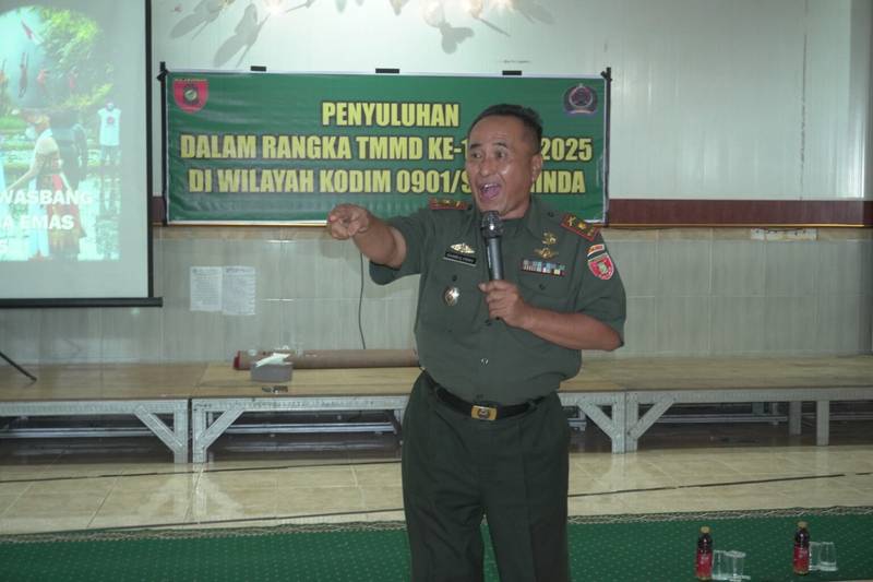 Materi Wawasan Kebangsaan Satgas TMMD Ke-124 Kodim 0901/Samarinda di Ponpes Aliyah Sabilarrasyad