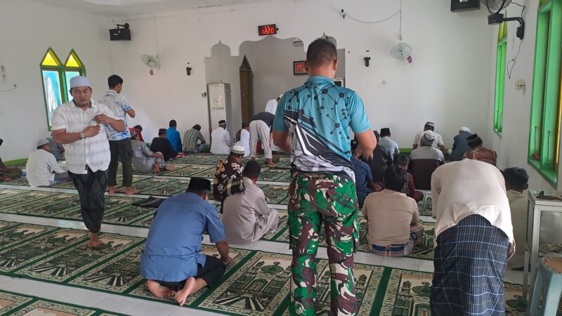 Bukan Hanya Bentuk Fisik, TMMD Nunukan Jaga Keteguhan Iman Prajurit