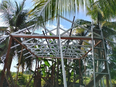 Progres TMMD HST: Rehab RTLH Haruyan Masuki Tahap Atap